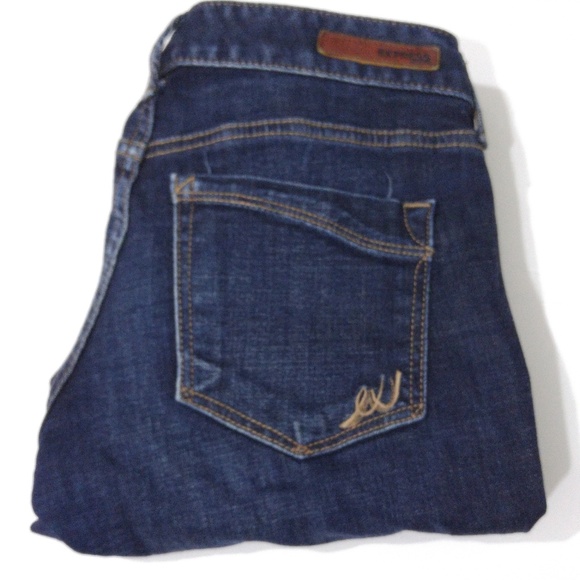 Express Denim - Express Jeans Sz 2 Barely Boot Low Rise
